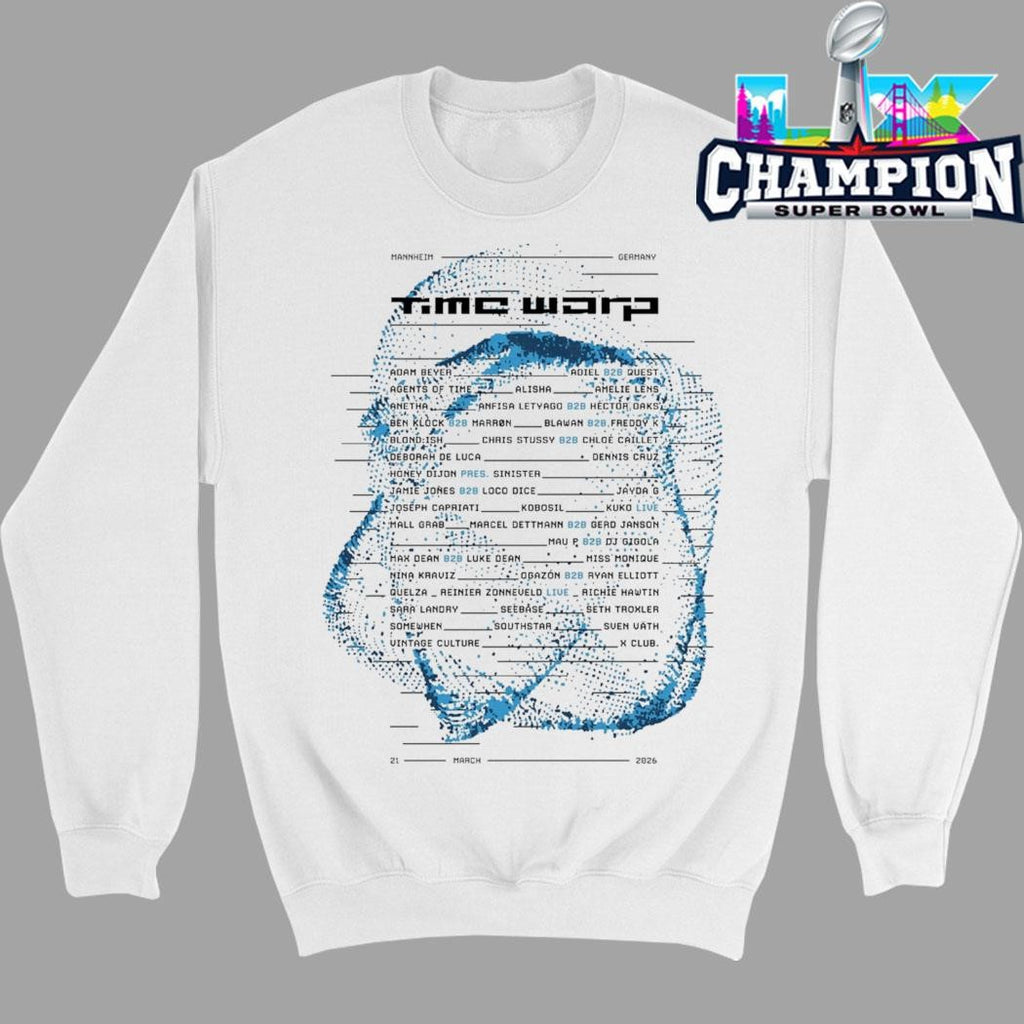 Time Warp Time Warp Lineup Mannheim 2026 Shirt