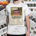 Timmy Stiefler No brakes Tour 2025 Poster shirt