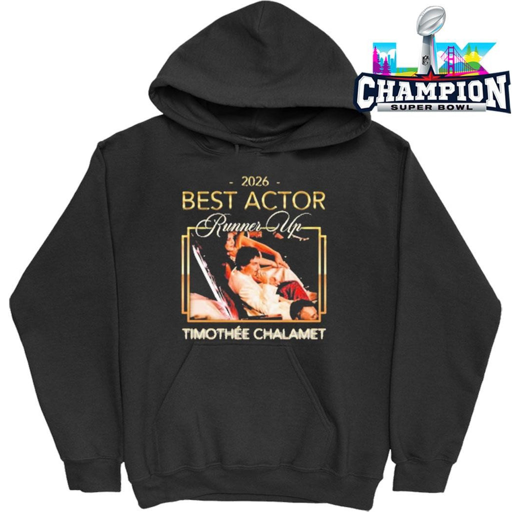 Timothee Chalamet 2026 Best Actor Runner Up Shirt
