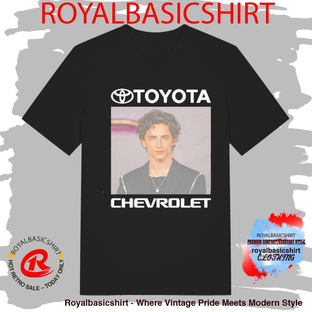 Timothee Chalamet Toyota Chevrolet Shirt