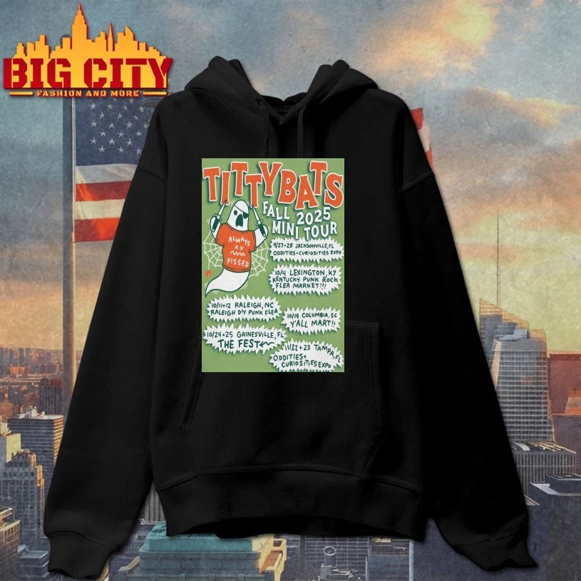 TittyBats Fall 2025 Mini Shows Poster shirt