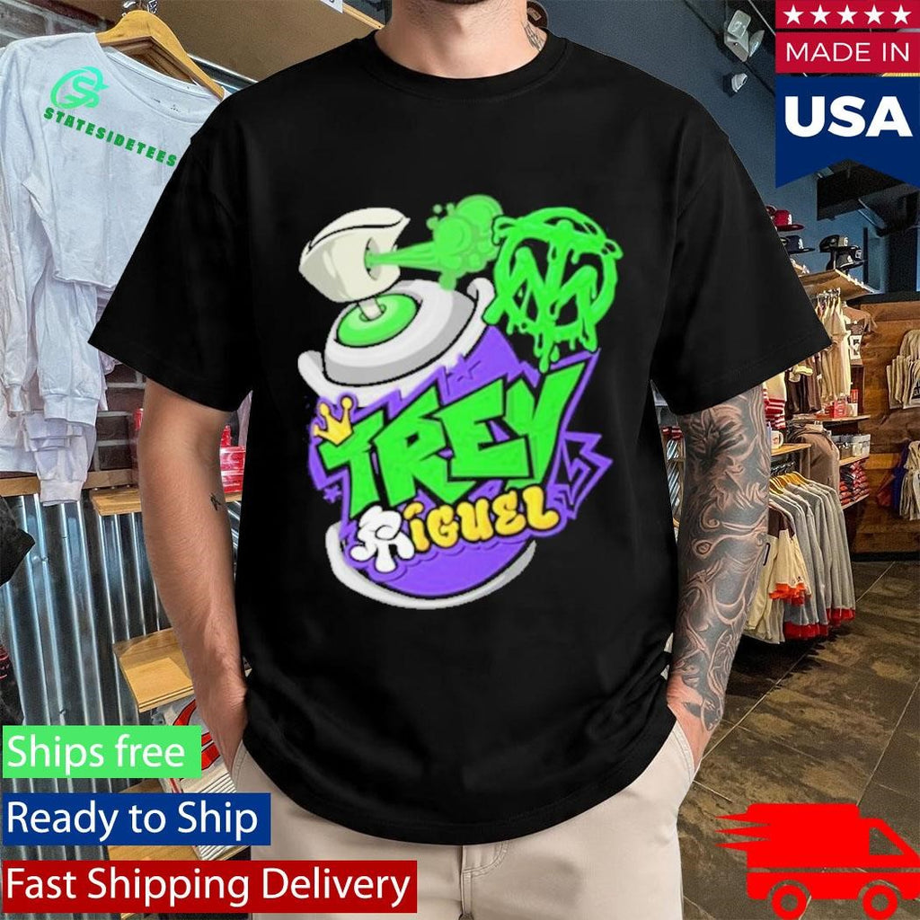Tna Trey Miguel Painted Shirt