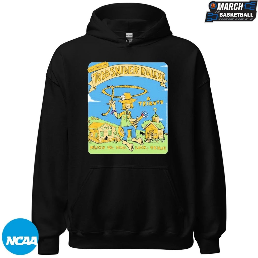 Todd Snider Rules A Tribute Luck, TX Mar 20 2026 T-shirts
