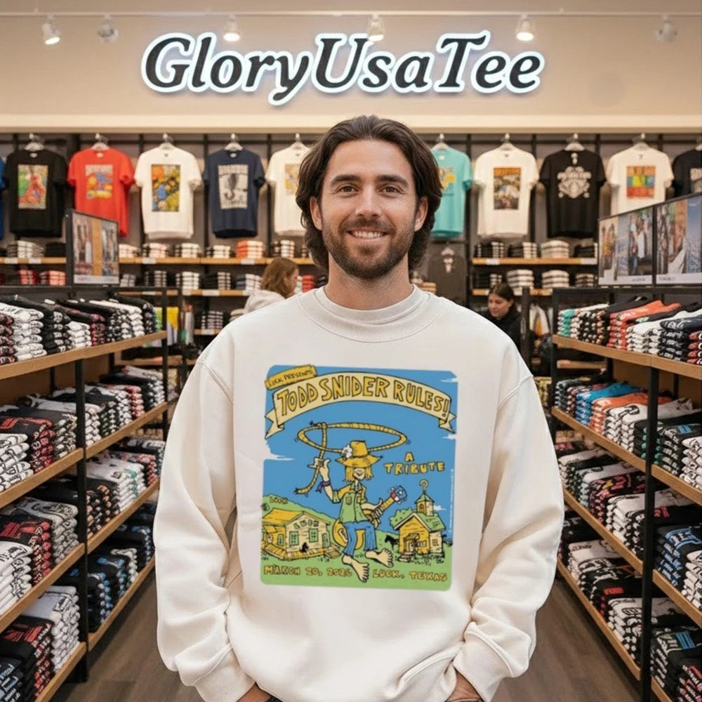 Todd Snider Rules Mar 20 2026 Luck, Texas Shirt