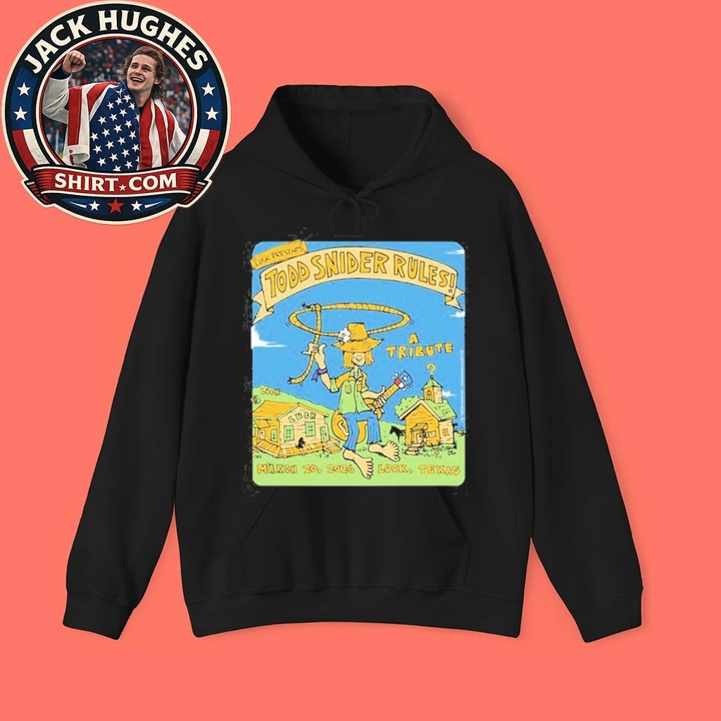 Todd Snider Rules Shirt Luck, TX Mar 20 2026