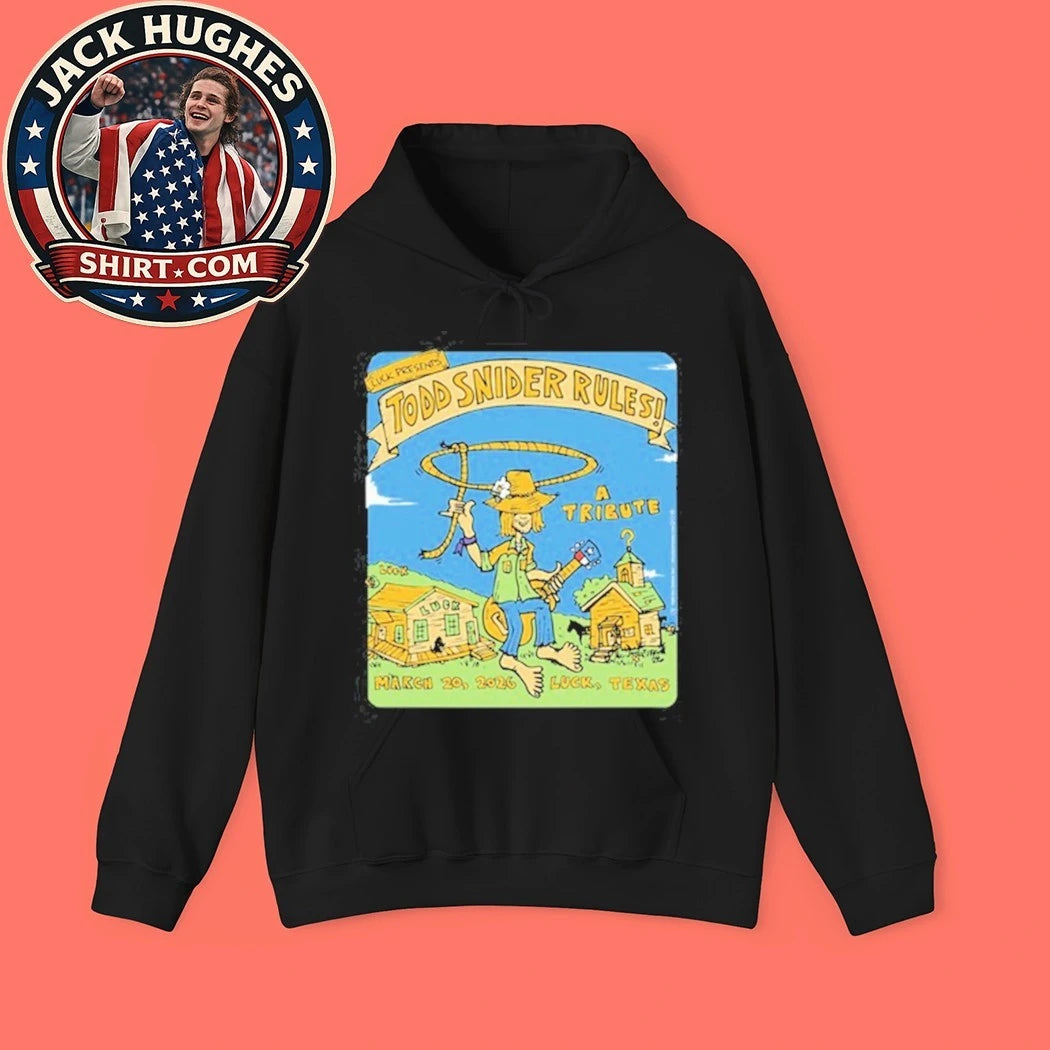 Todd Snider Rules Shirt Luck, TX Mar 20 2026