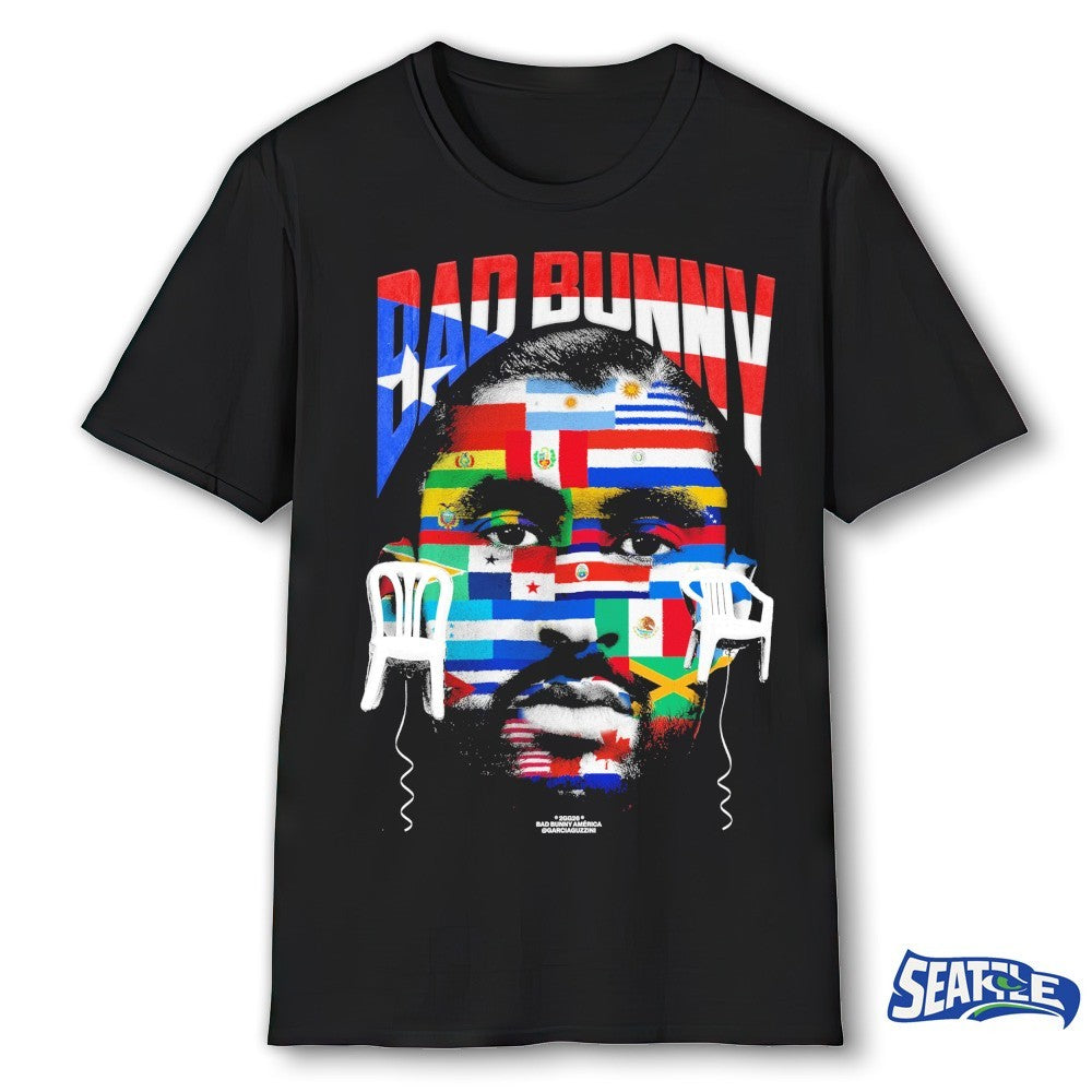 Together We Are America Bad Bunny All Flags shirt