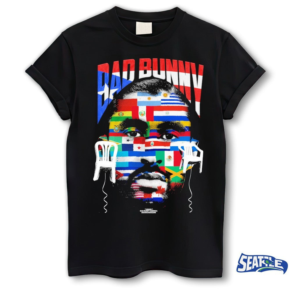 Together We Are America Bad Bunny All Flags shirt