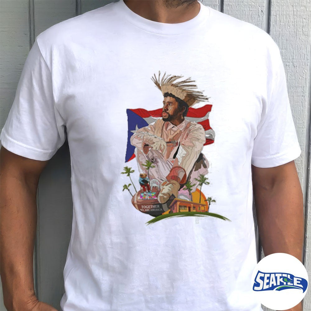 Together We Are America Bad Bunny Love shirt