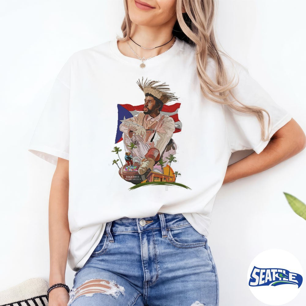 Together We Are America Bad Bunny Love shirt