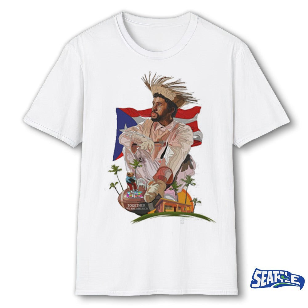 Together We Are America Bad Bunny Love shirt