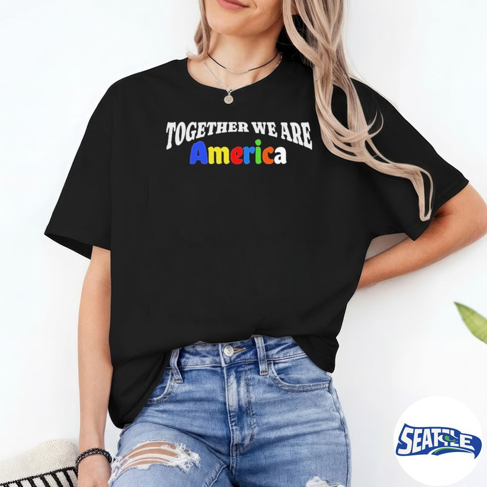 Together We Are America Pride Bad Bunny shirt