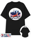 Tokyo Punch Monkey Japanese skyline shirt