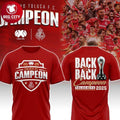 Toluca FC Campeones Liga MX Champions 2025 Back To Back Two Sided Shirt