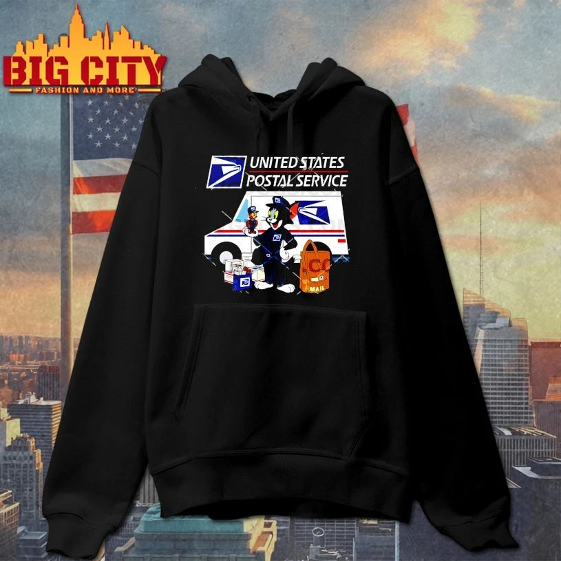Tom And Jerry United States Postal Service USPS shirt