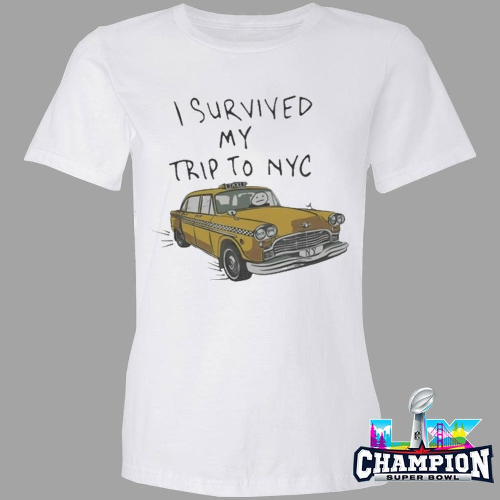 Tom Holland Peter Parker I Survived My Trip To Nyc Shirt