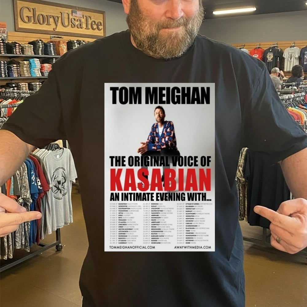 Tom Meighan Live Tour 2026 Poster Shirt
