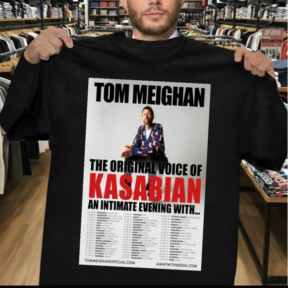 Tom Meighan Live Tour 2026 Poster Shirt