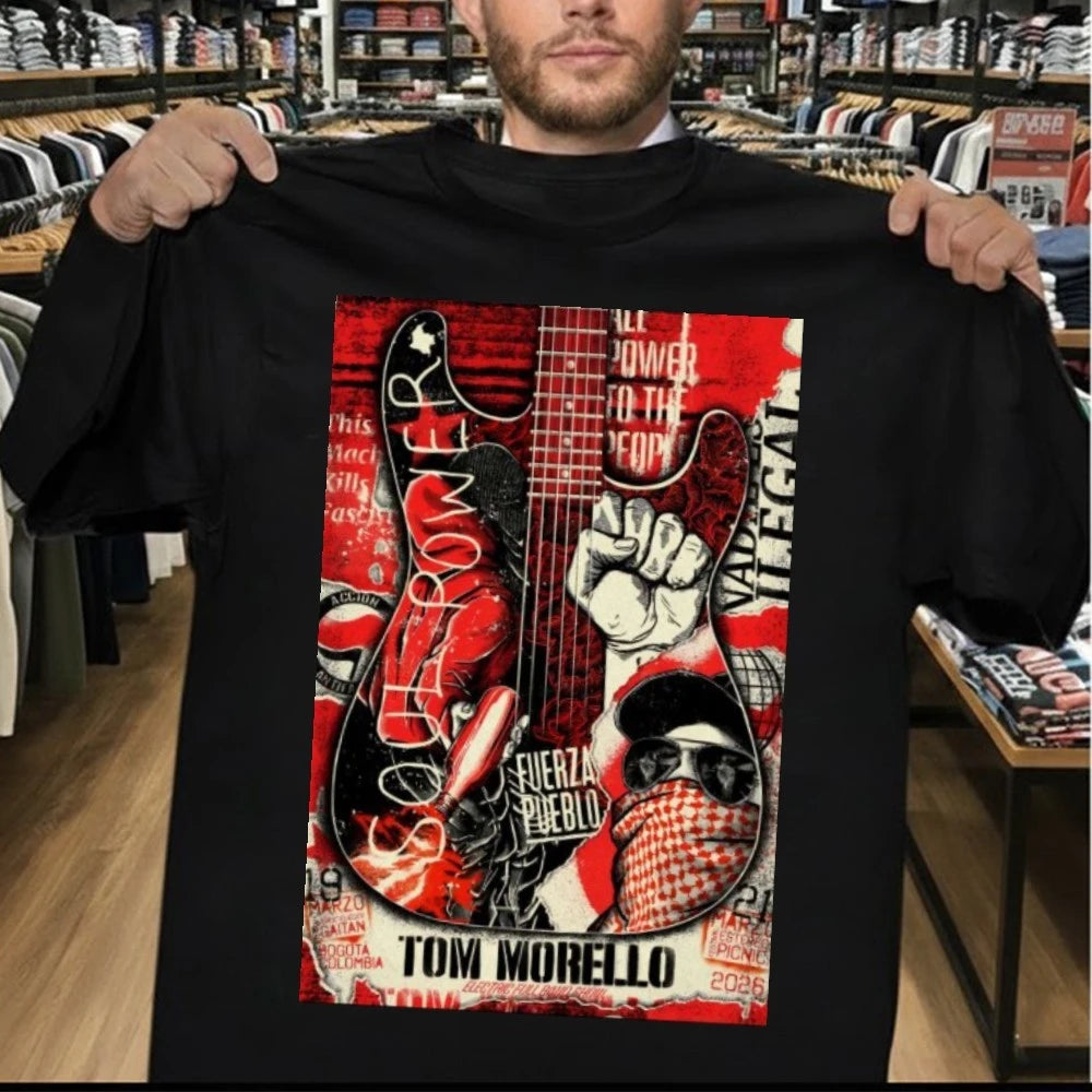 Tom Morello Mar 21 2026 Parque Simón Bolívar en Bogotá Colombia Poster Shirt