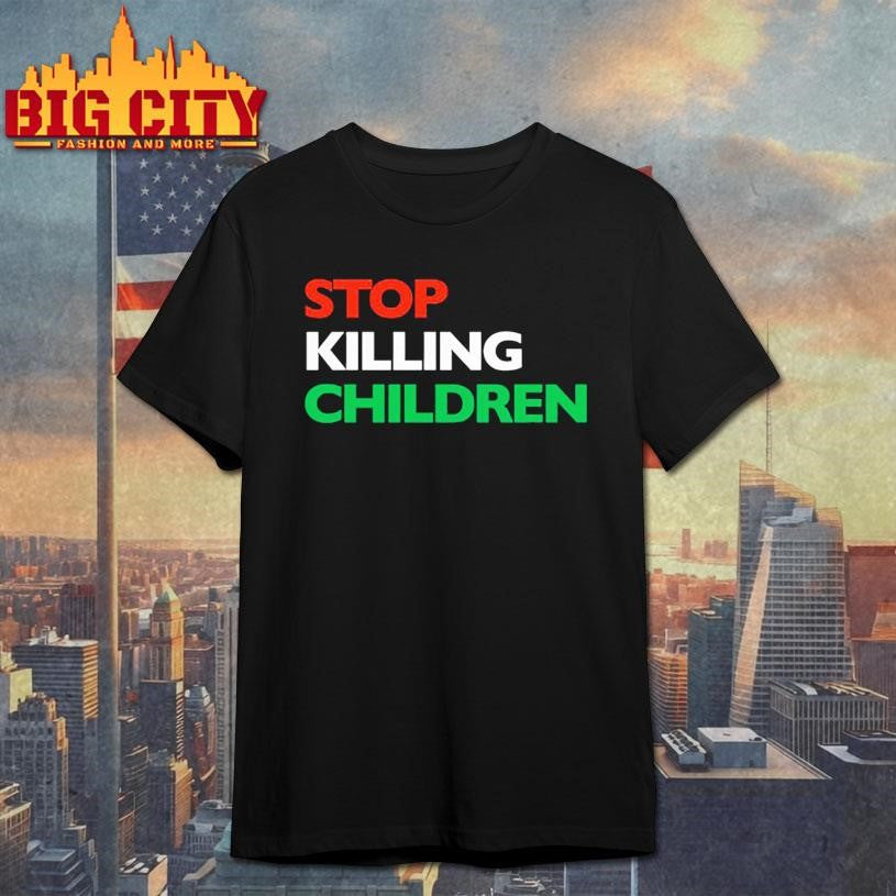 Tom Morello World Tour 2025 Stop Killing Children Shirt