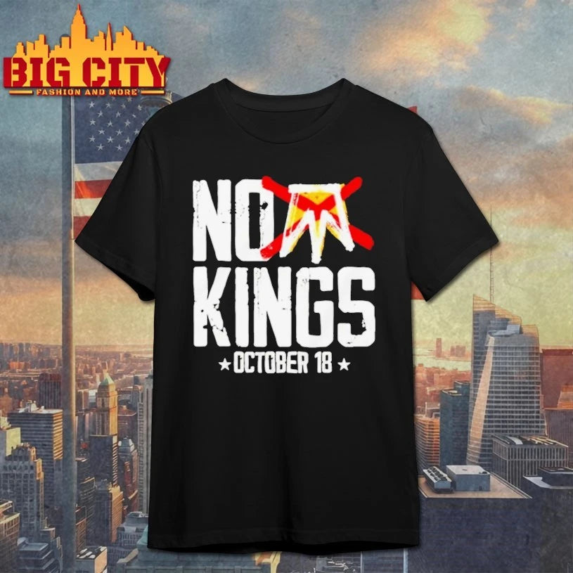Tom Mossey No Kings October 18 Shirt