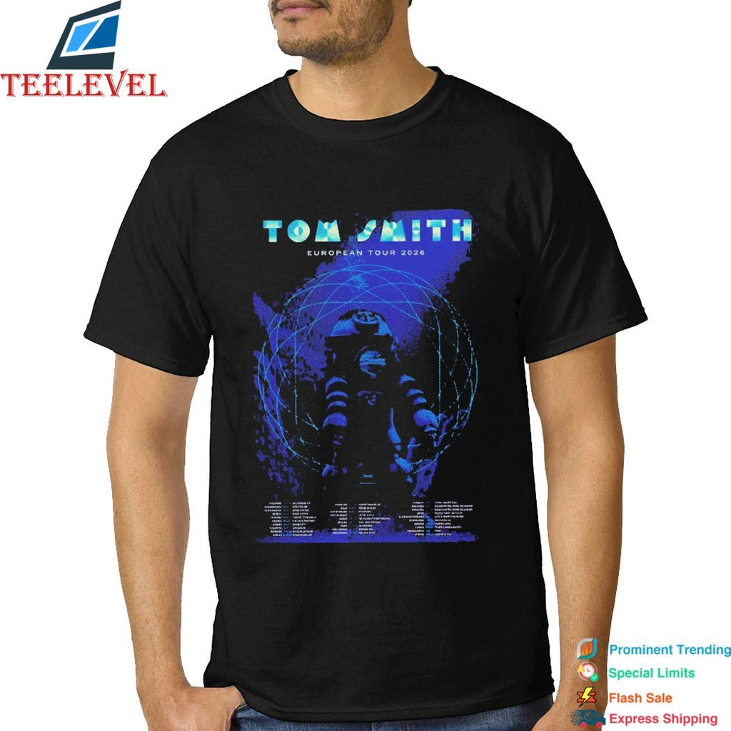 Tom Smith European Tour 2026 Dates T-shirts