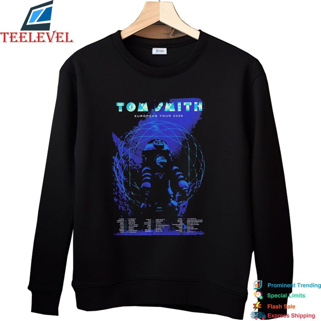 Tom Smith European Tour 2026 Dates T-shirts