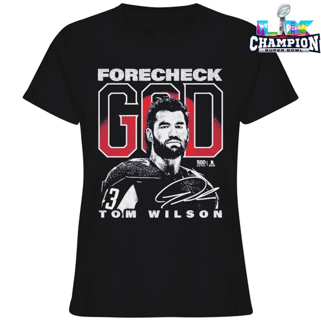 Tom Wilson Washington Forecheck God Shirt
