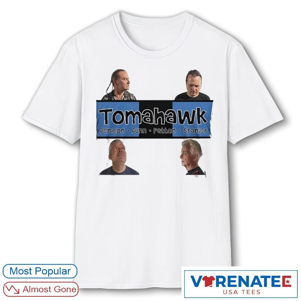 Tomahawk Penison Punn Patton Stanier 2026 US Tour shirt