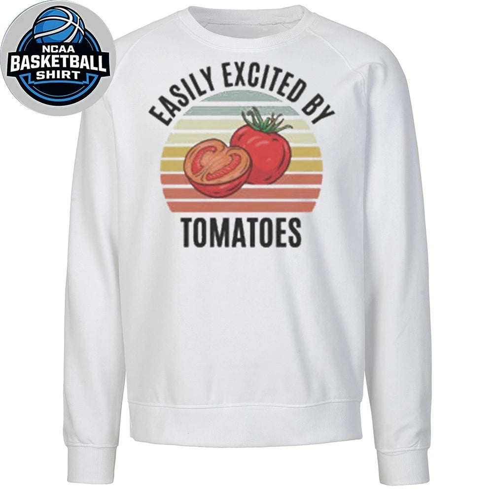 Tomato Easily Excited By Graphic T-Shirt