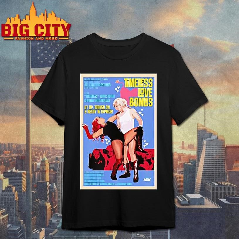 Toni Storm Mina Shirakawa Timeless Love Bombs Shirt