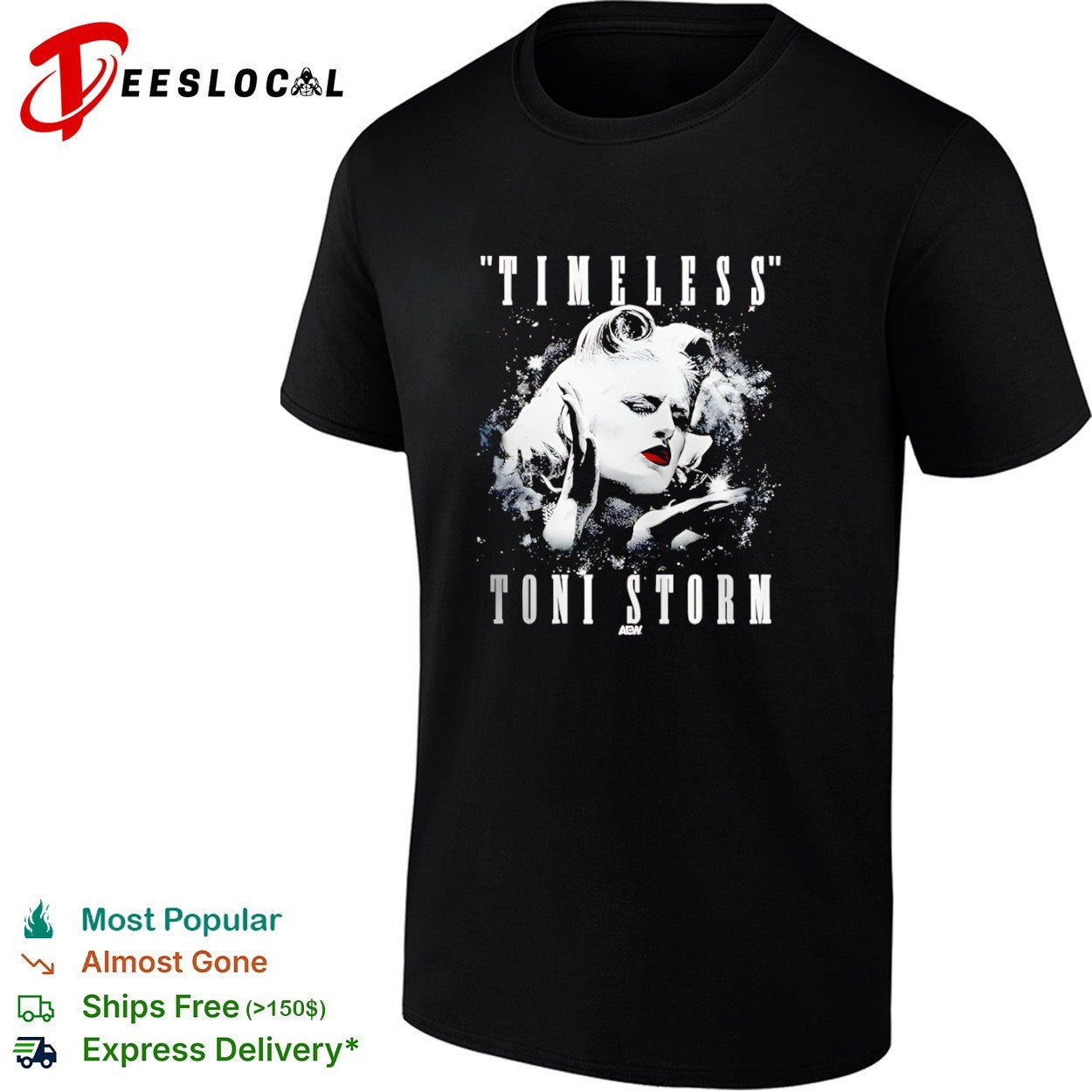Toni Storm timeless woman face shirt