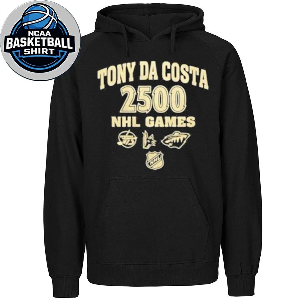 Tony Da Costa 2500 Games Logo T-Shirt