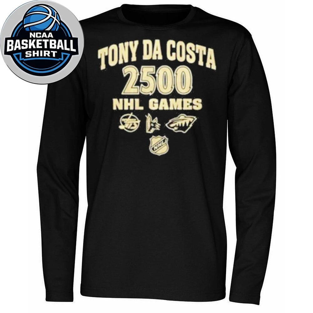 Tony Da Costa 2500 Games Logo T-Shirt