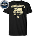 Tony Da Costa marks his 2500th NHL game Logo Shirt