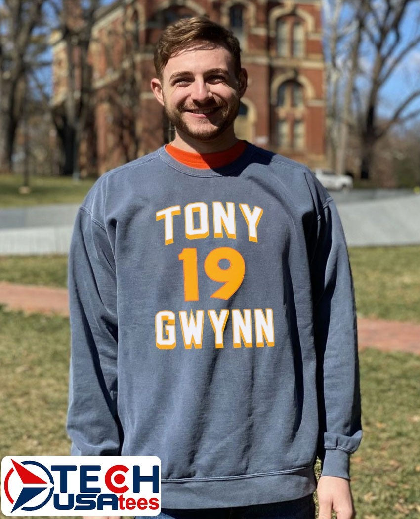 Tony Gwynn #19 San Diego Padres shirt