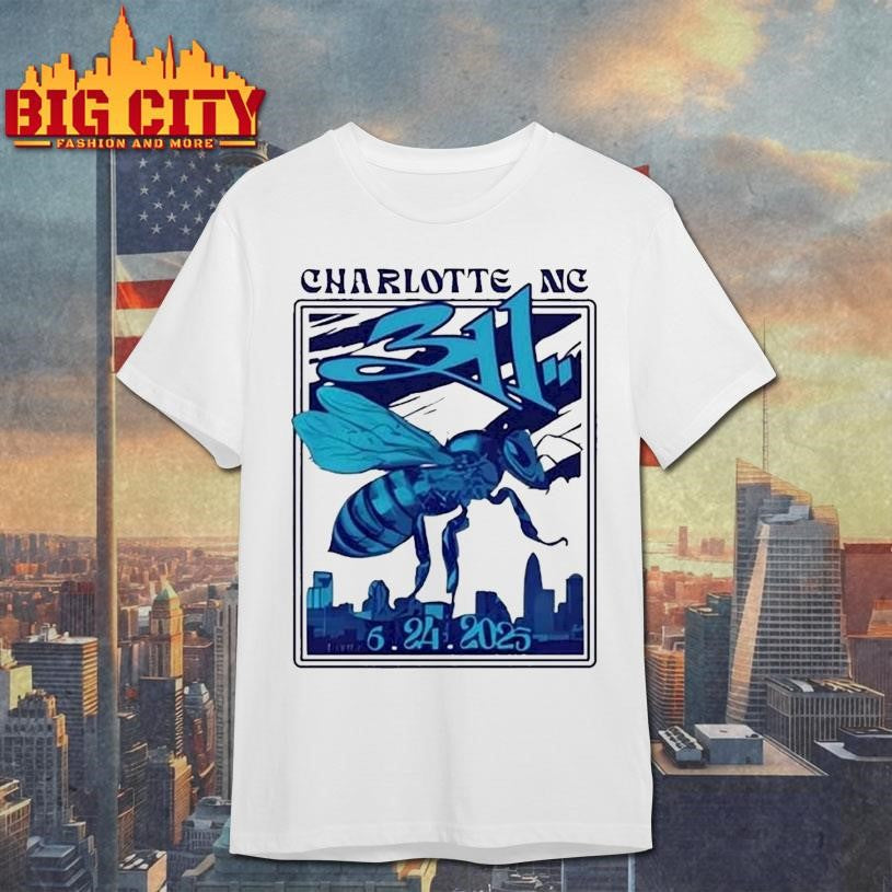 Top 311 June 24 2025 Charlotte Nc Tour Shirt