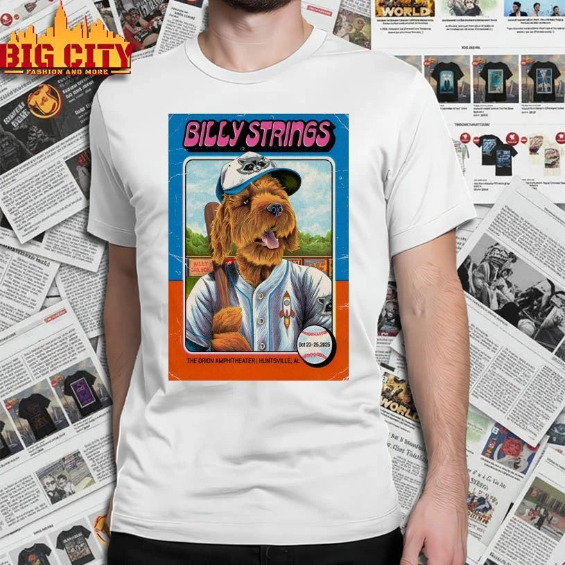Top Billy Strings 10-23 10-25-2025 Huntsville AL Poster Shirts