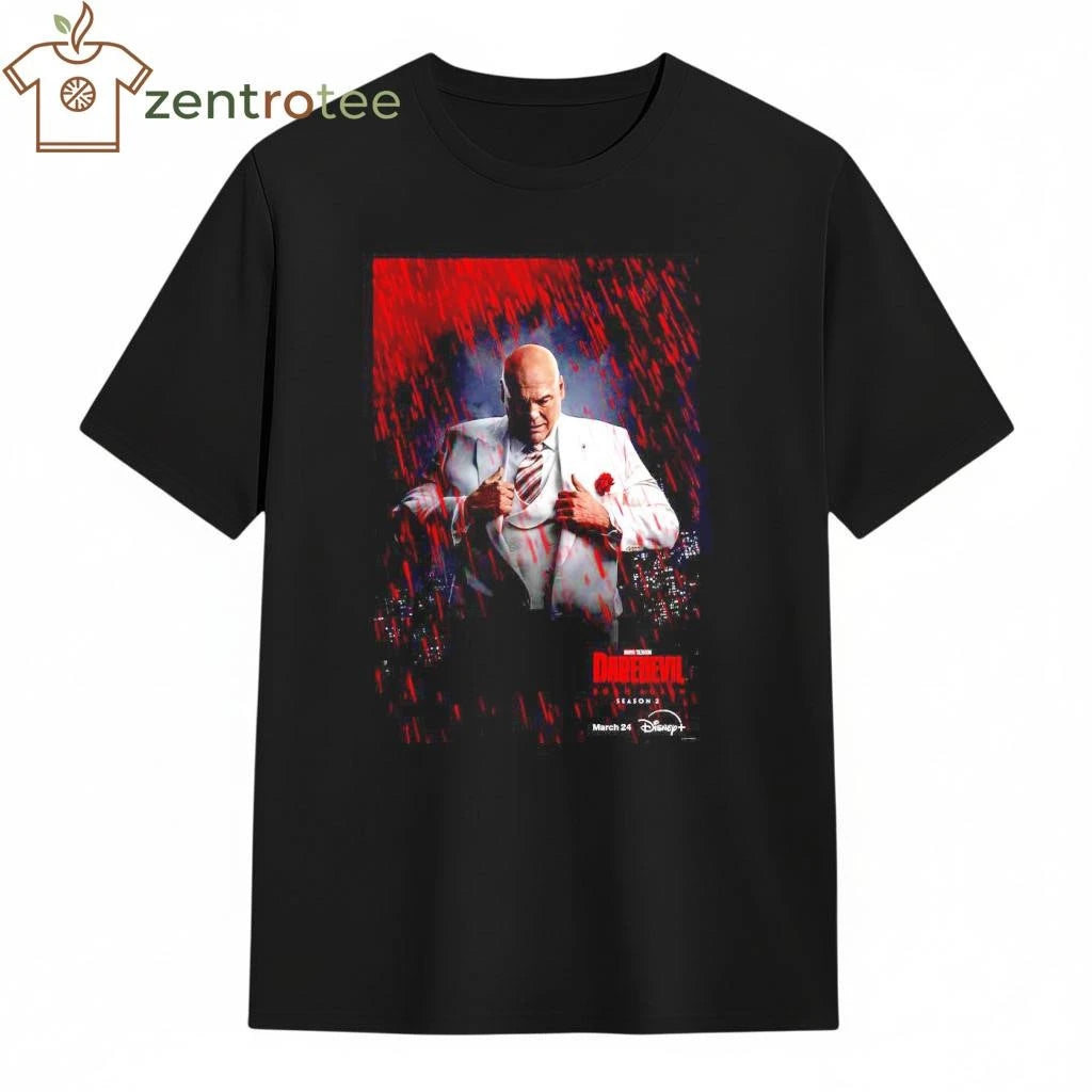 Top Daredevil Born Again Season 2 Kingpin Character tee