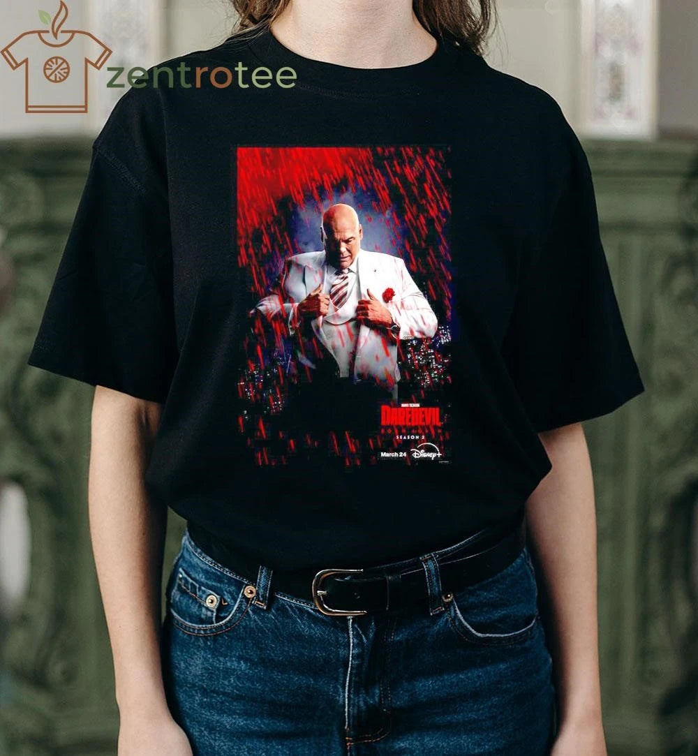 Top Daredevil Born Again Season 2 Kingpin Character tee