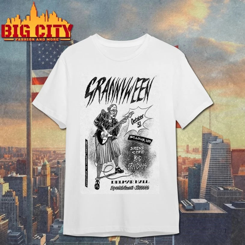 Top Grannyween October 31 2025 Delmar Hall, St. Louis, MO Poster shirt