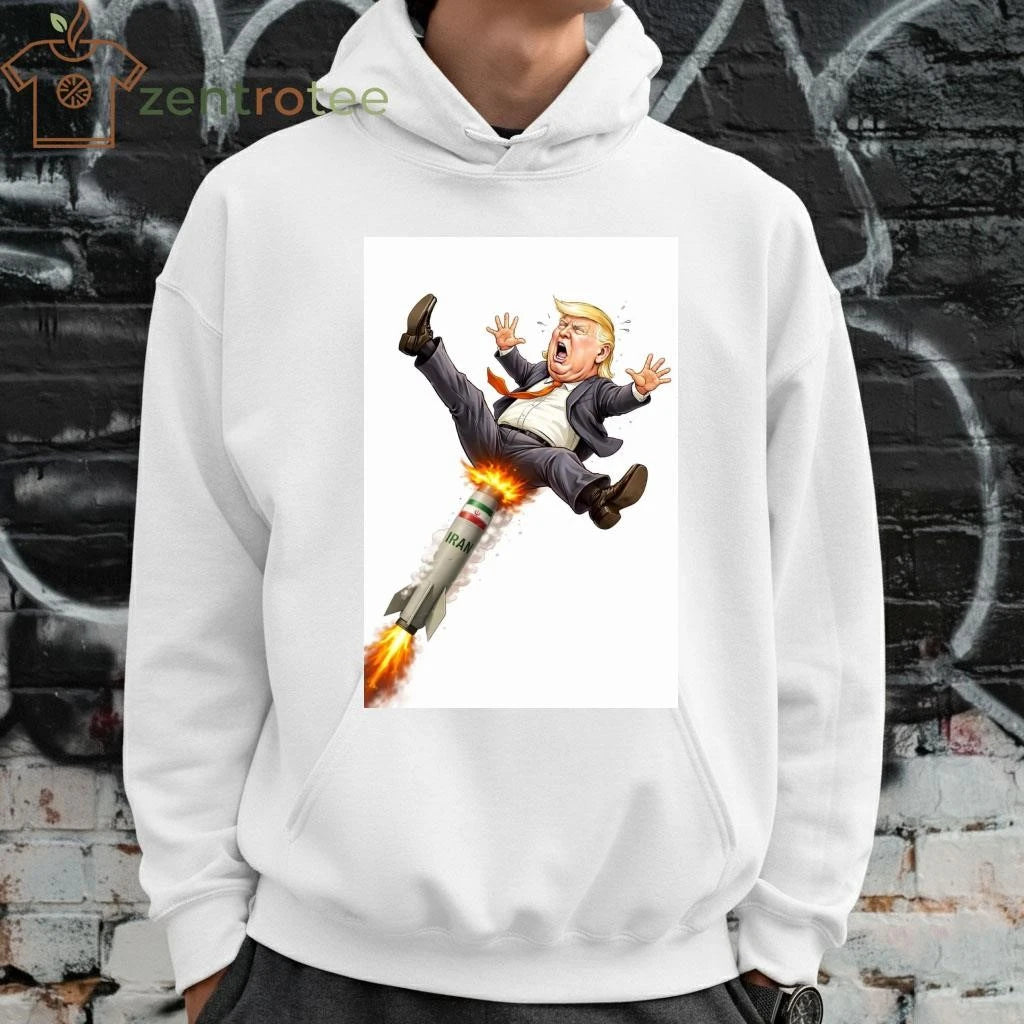 Top Iranian missiles hit Trump ass tee