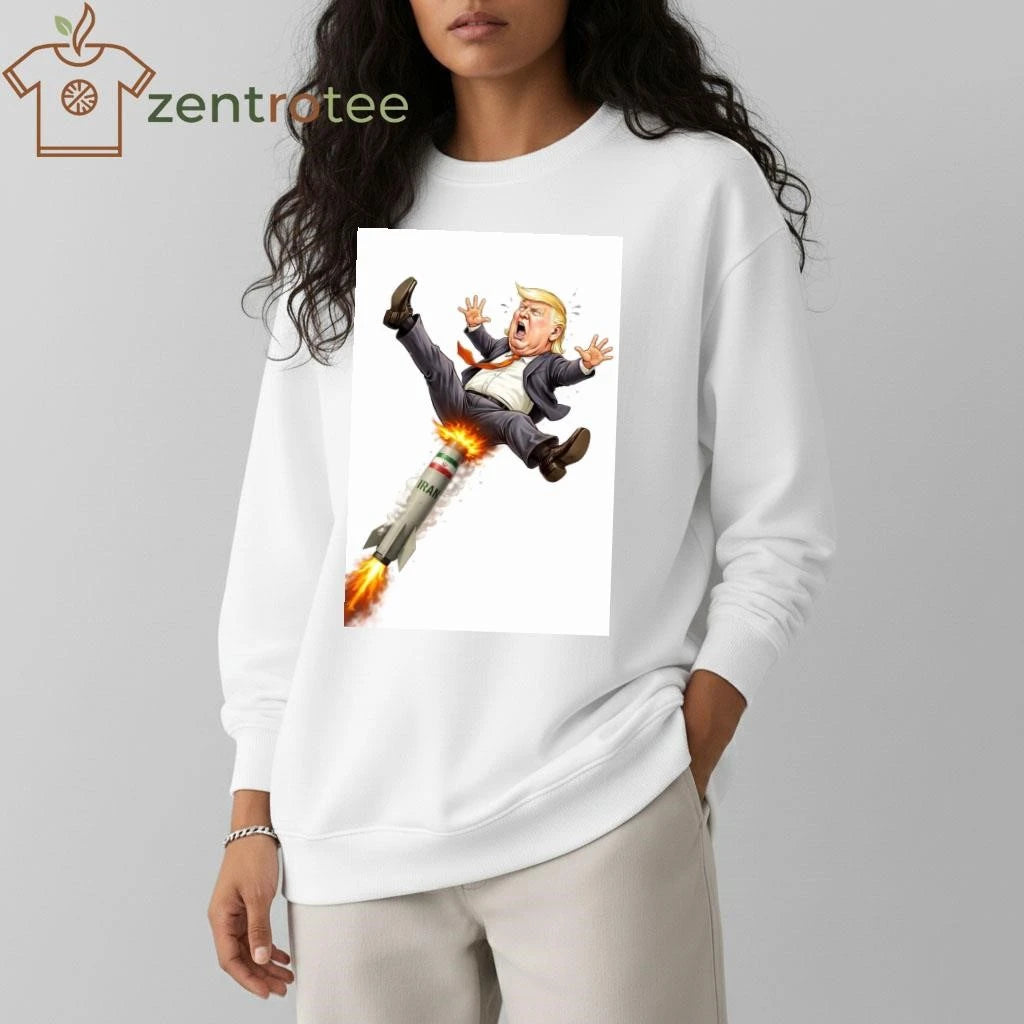 Top Iranian missiles hit Trump ass tee