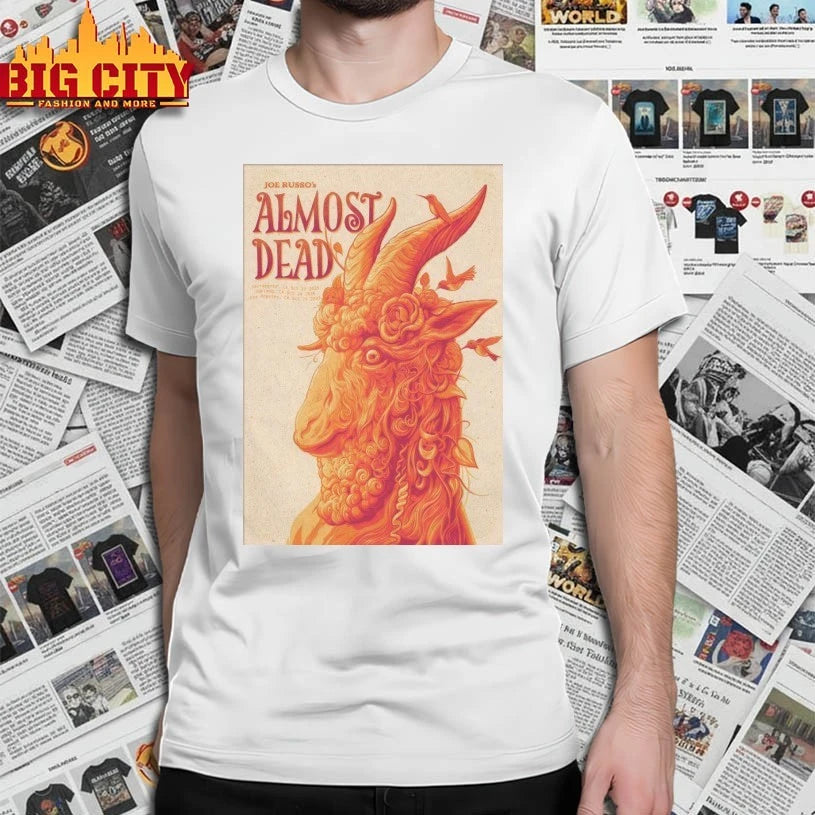 Top Joe Russo’s Almost Dead California Shows On Oct 23-25 2025 Poster Shirts