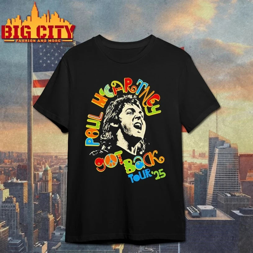 Top Paul McCartney Got Back 2025 Peace shirt