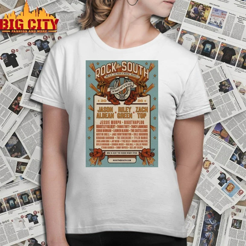 Top Rock The South Decatur Shows On Jun 11-13 2026 Poster Shirts