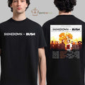 Top Shinedown X Bush Dance Kid Dance Act Ii Tour Australia 2026 Schedule Dates tee