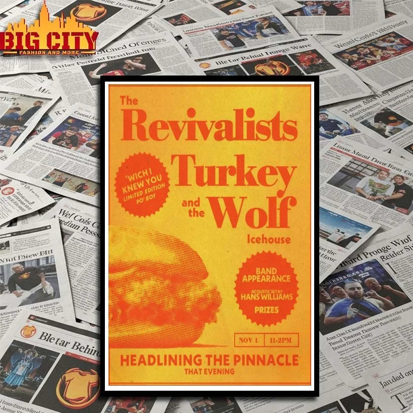 Top The Revivalists The Pinnacle Nashville TN November 1 2025 Poster Shirts