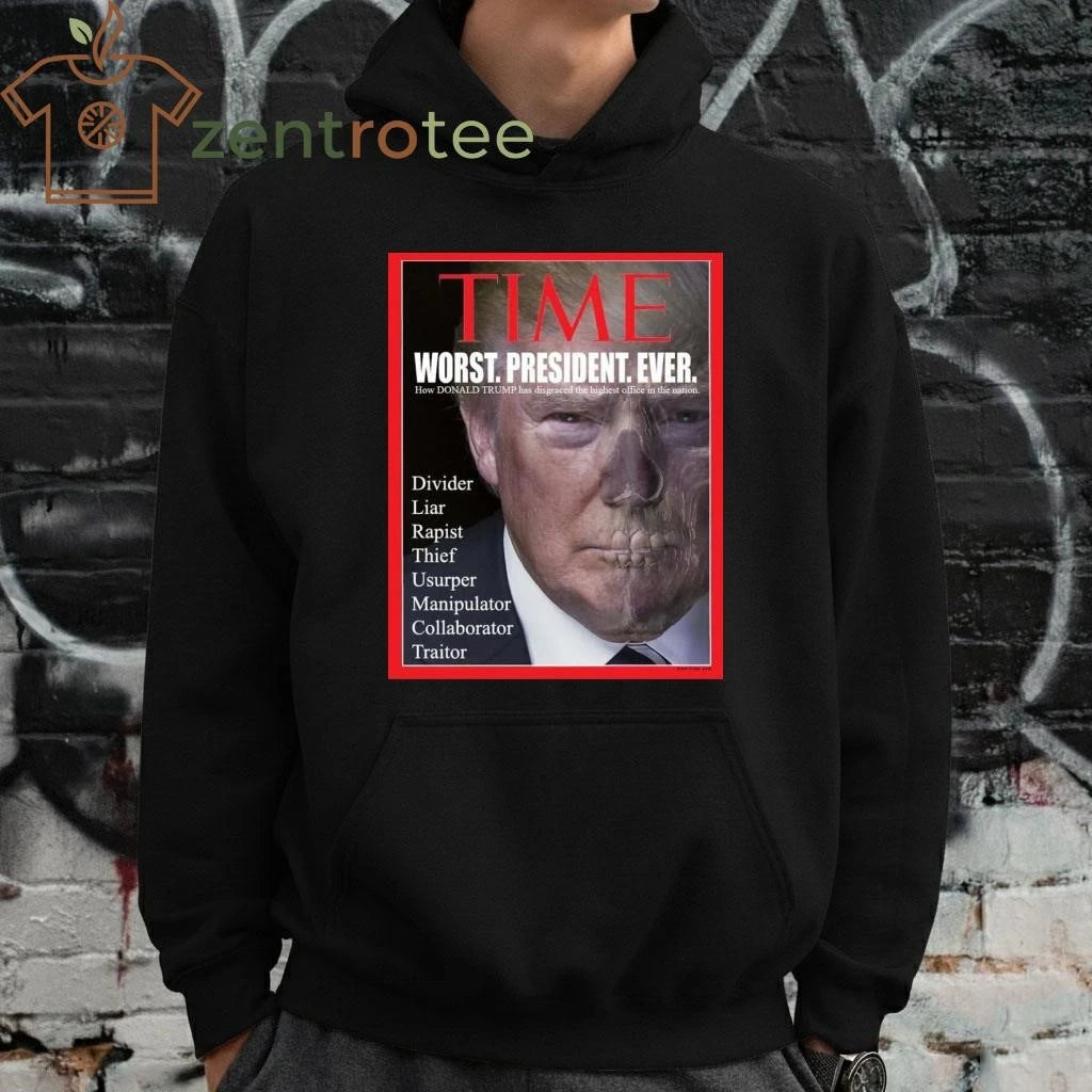 Top Time Worst President Ever Trump tee