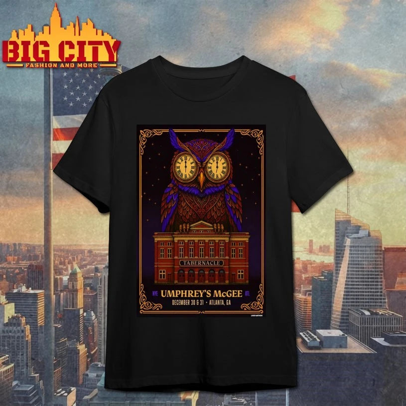 Top Umphrey’s McGee Atlanta GA, December 30-31 2025 Poster shirt